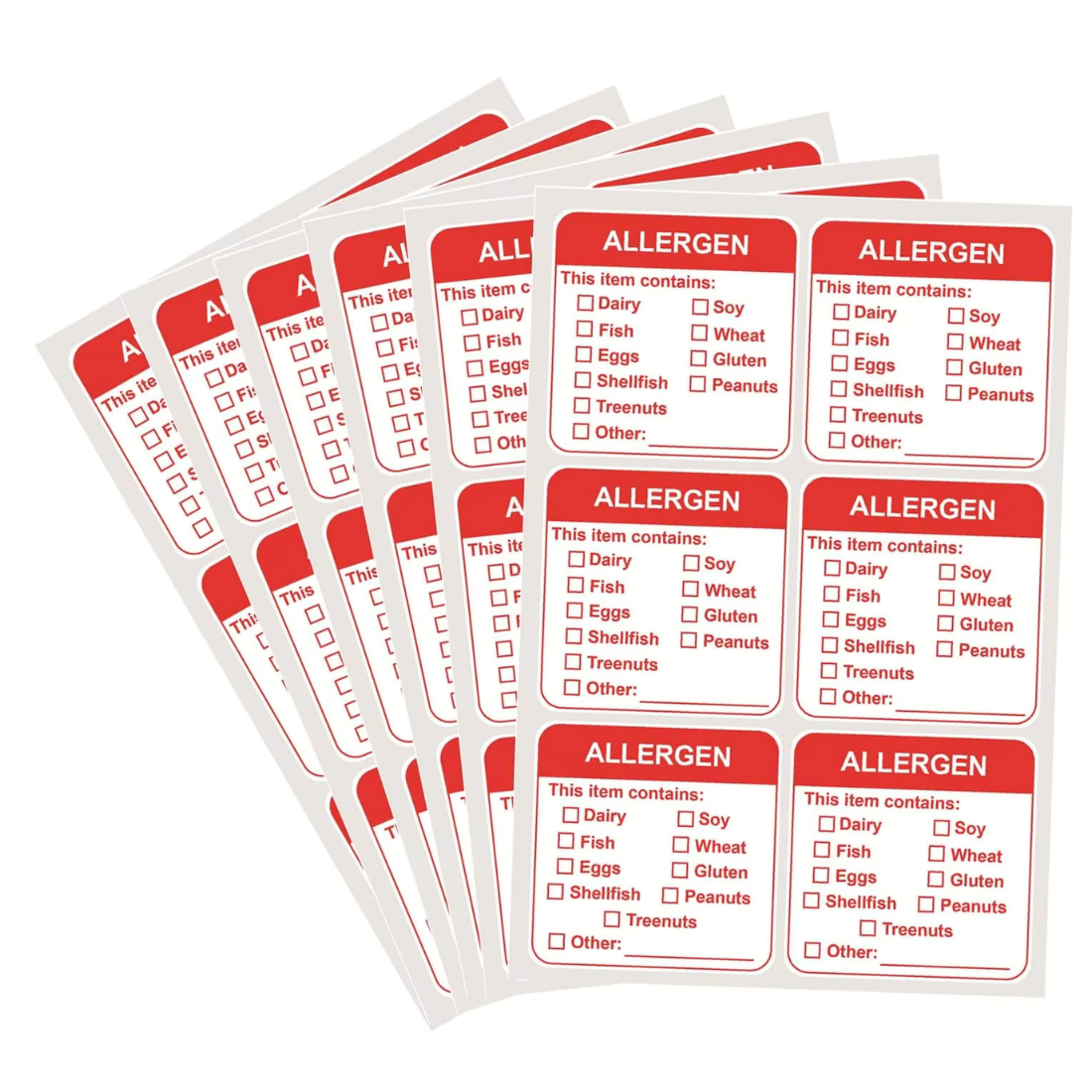 The Ultimate Guide to Allergy Warning Labels: Protecting Consumers with Custom Allergen Stickers