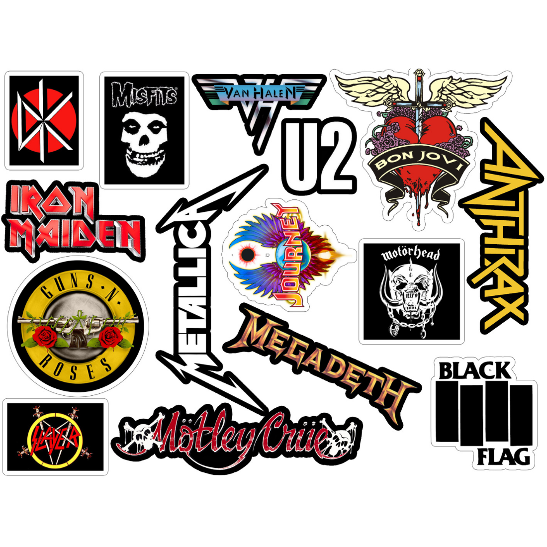 Custom Band Tour Stickers: A Must-Have for Every Rock Band