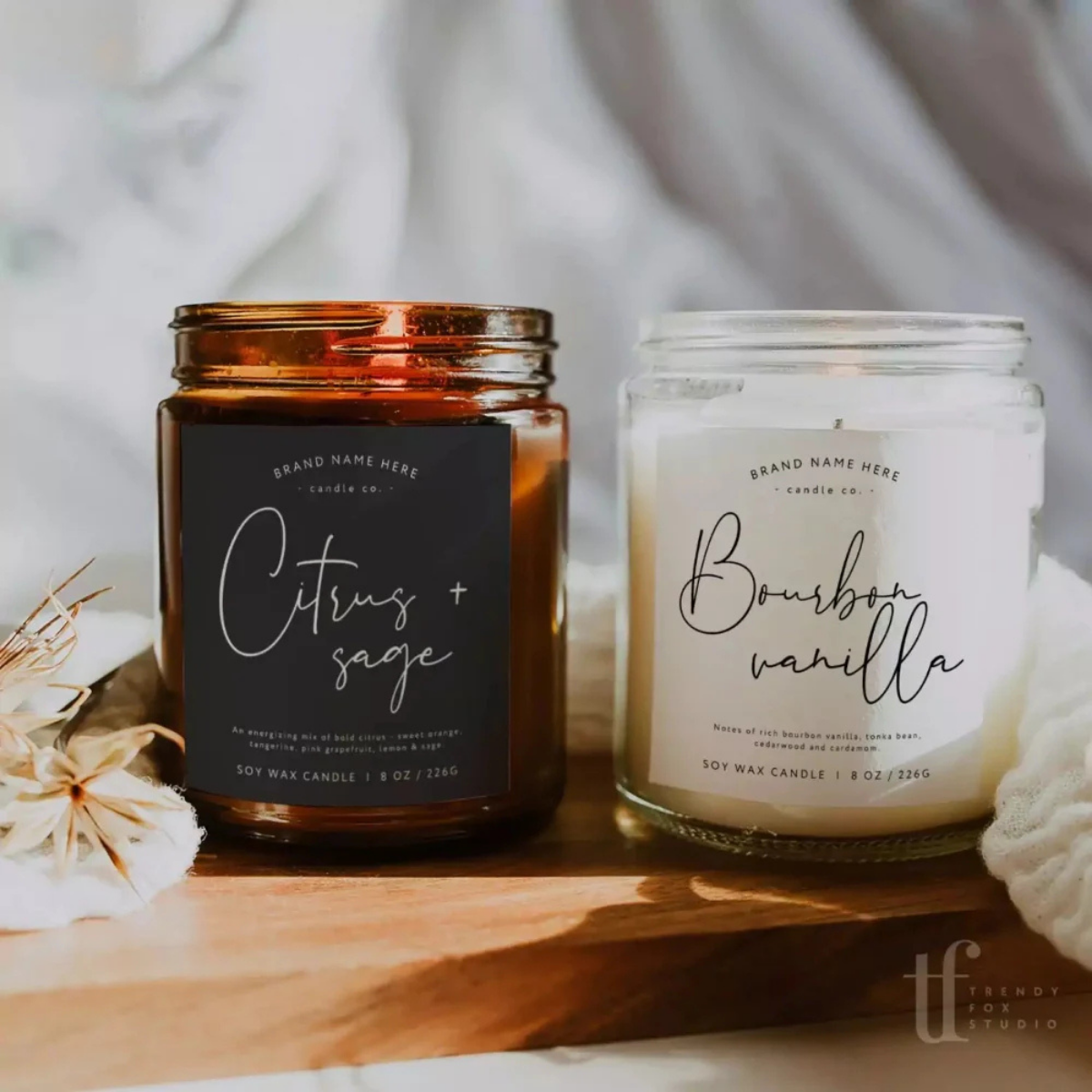 Everything You Need to Know About Custom Candle Jar Stickers