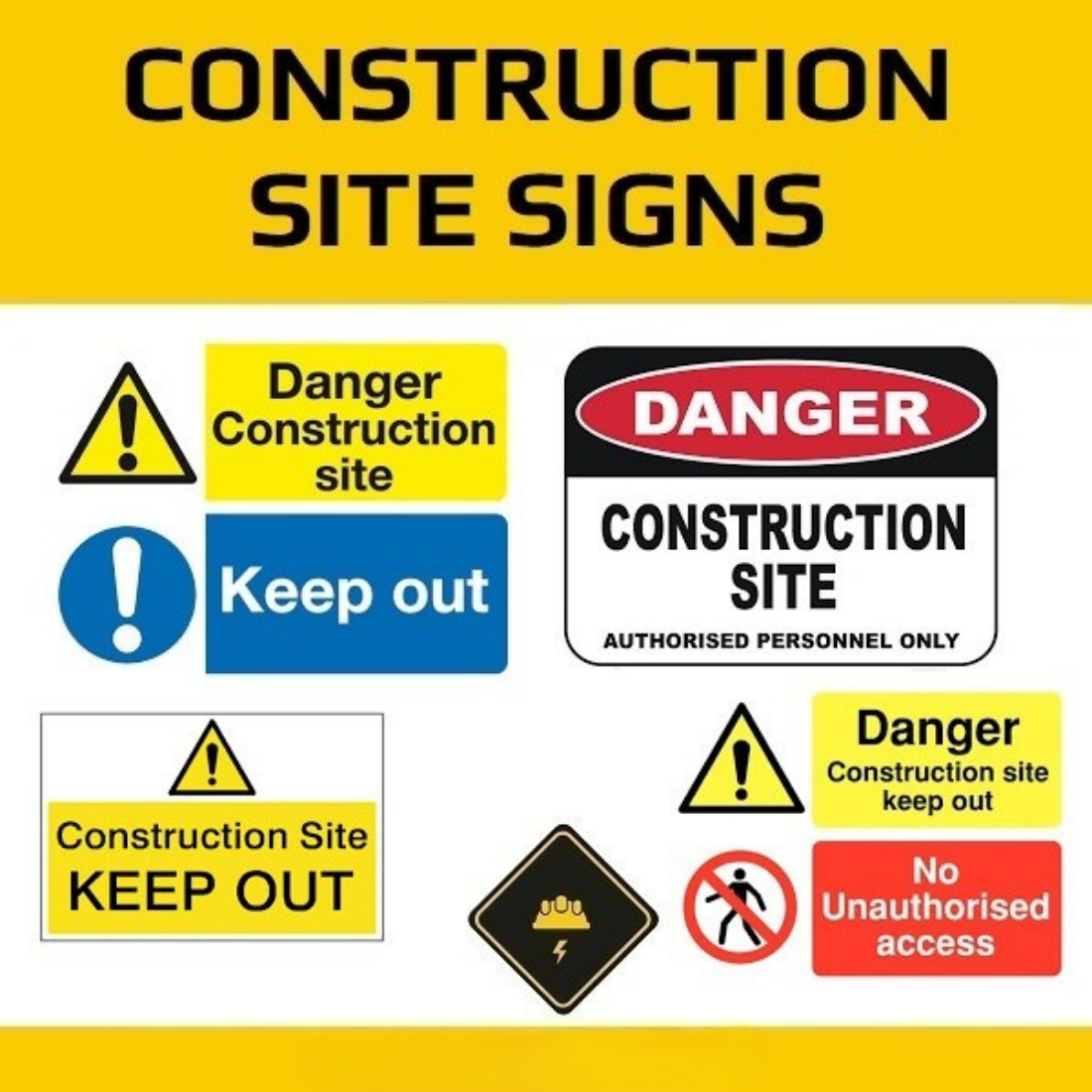 Everything You Need to Know About Custom Construction Safety Stickers