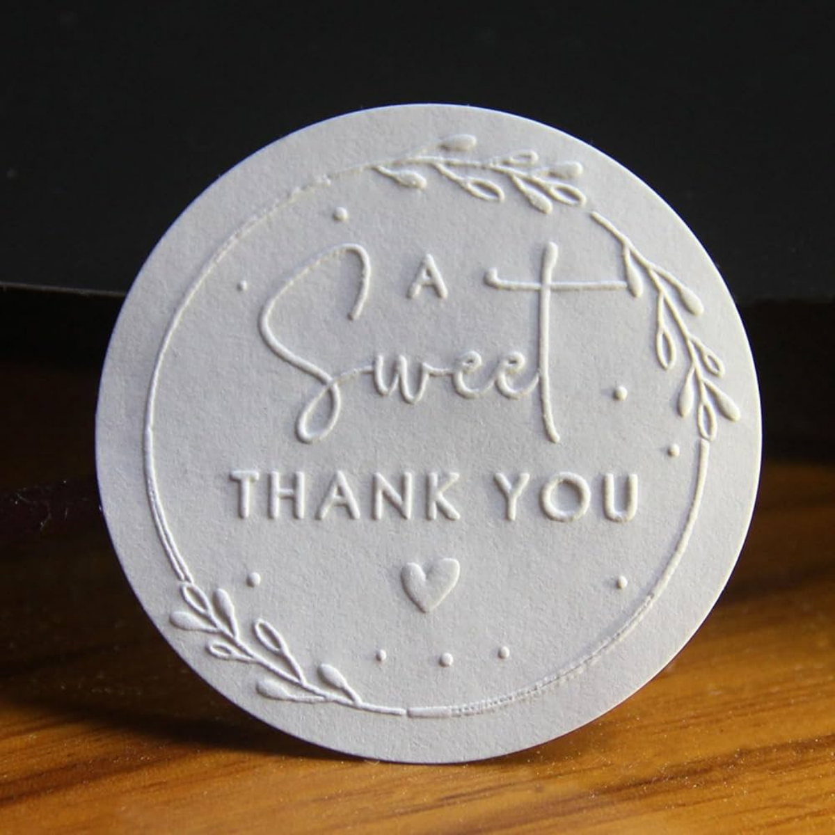 Everything You Need to Know About Embossed Round Stickers