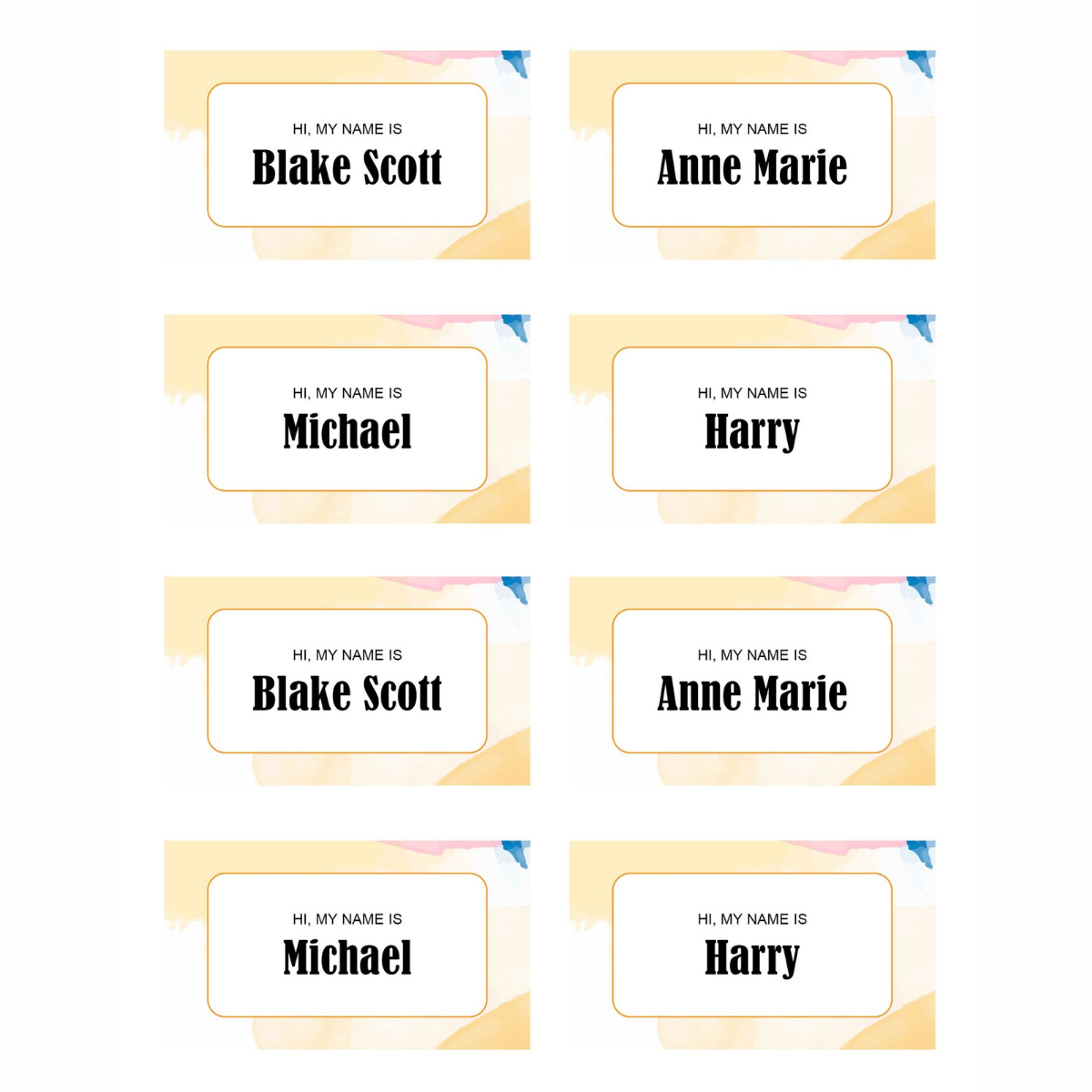 Custom Event Name Stickers: Creative Solutions for Memorable Events