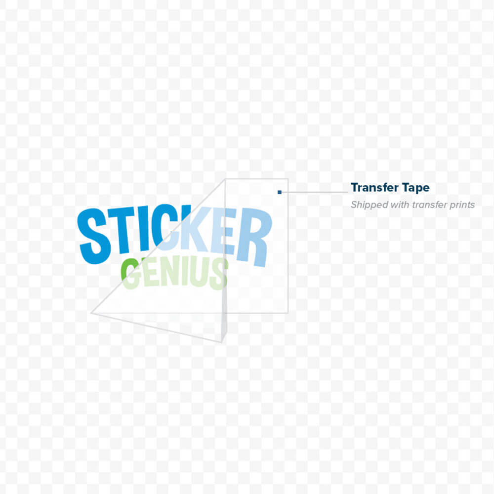 Cut Vinyl Transfers Labels