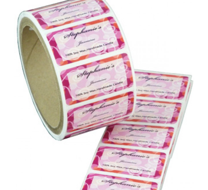 Rectangle Roll Labels Printing
