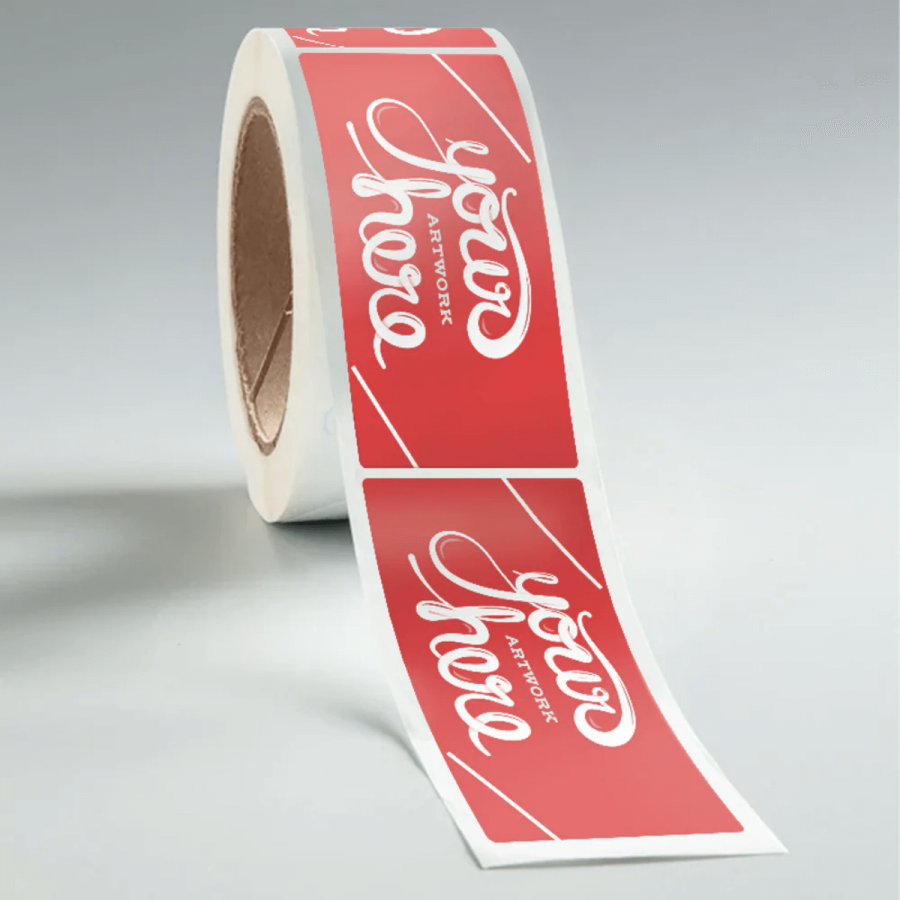 Paper Rectangle Labels