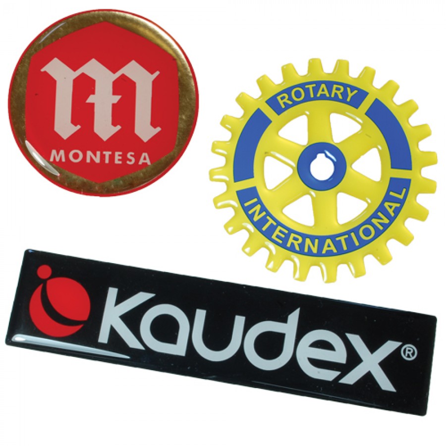 Custom Resin Domed Labels Printing