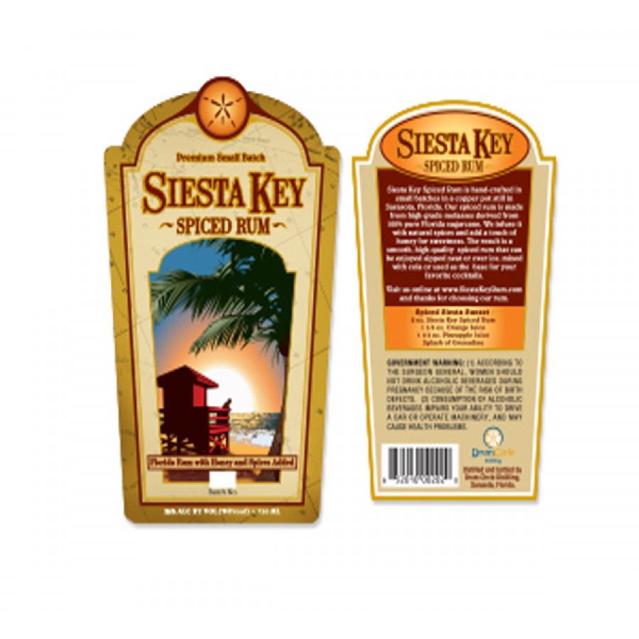 Die Cut Beverage Labels