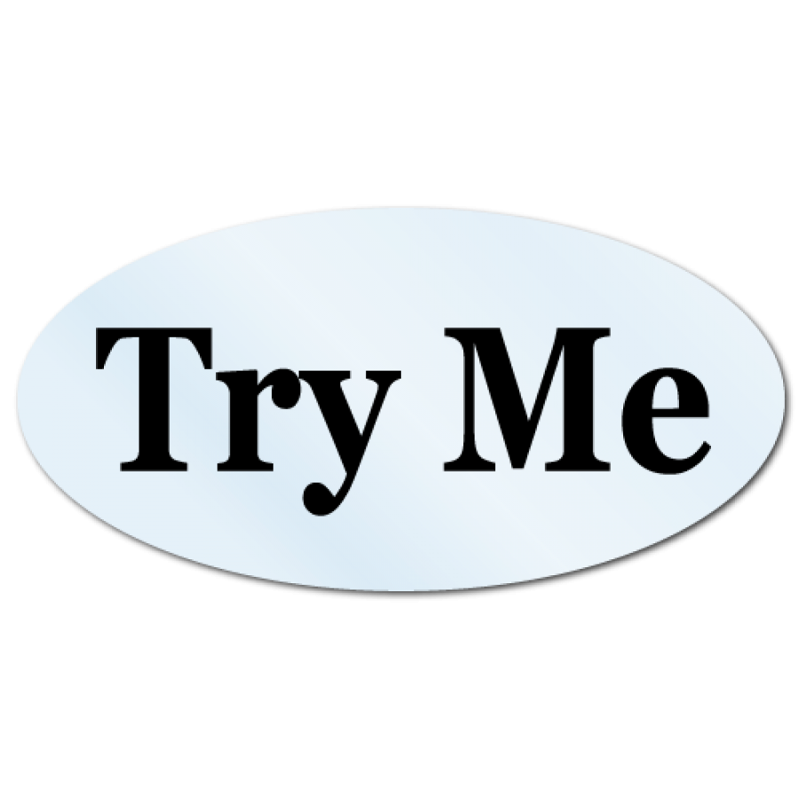 Body Product Oval Labels