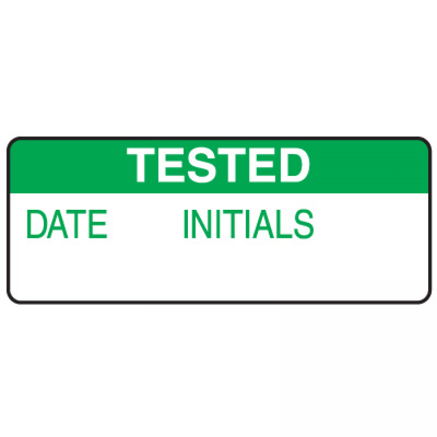 Rectangular Durable Laminated Labels