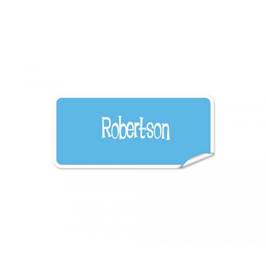 Household Rectangle Labels