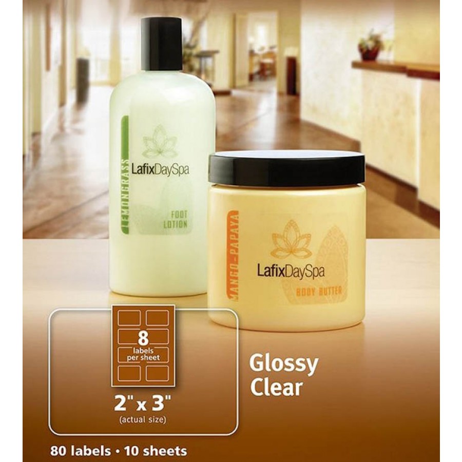 Rectangle Premium Paper Label Printing