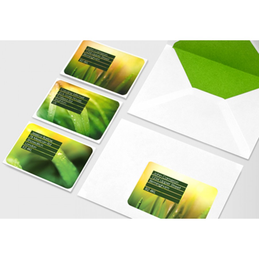 Rectangle Product Labels Printing