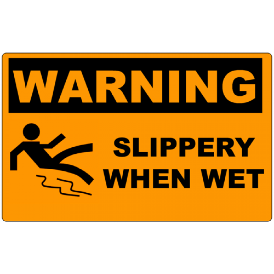 Rectangle Warning Labels 