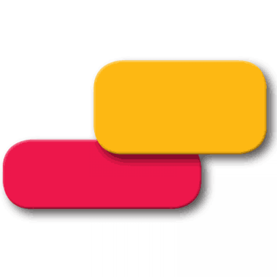 Rectangle Fluorescent Labels