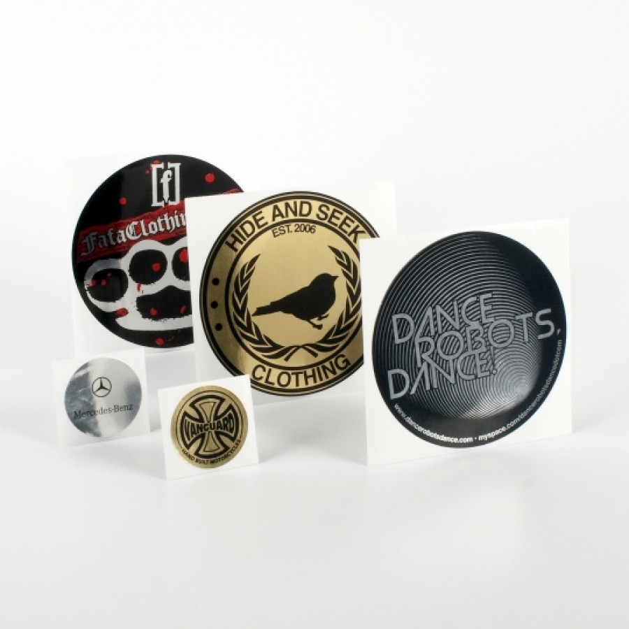 Round Kiss Cut Labels