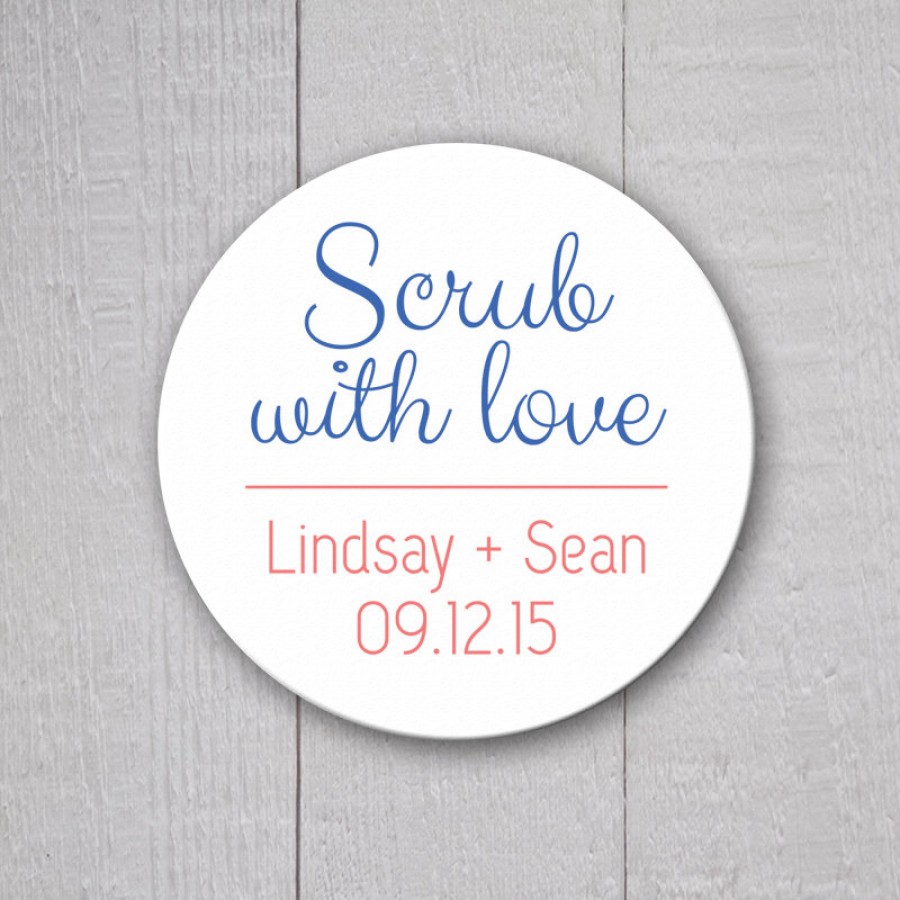 Body Product Round Labels