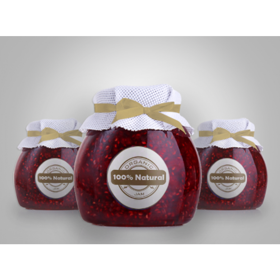 Round Nutraceutical Product Label Printing