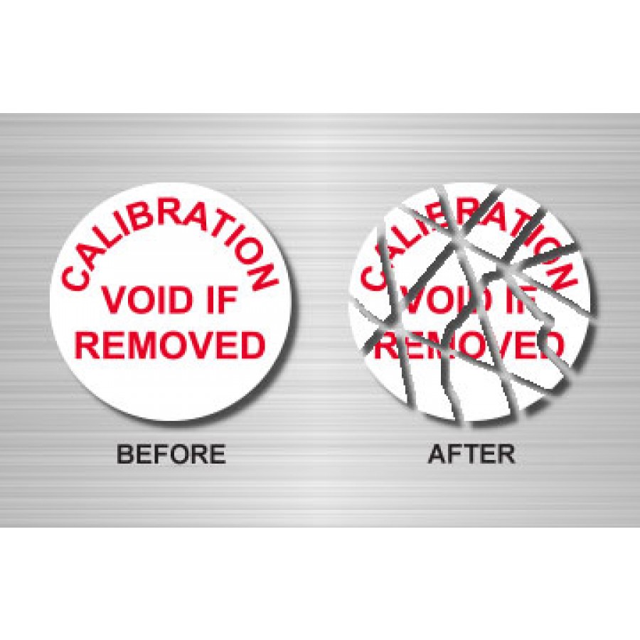 Round Tamper Evident Security Labels