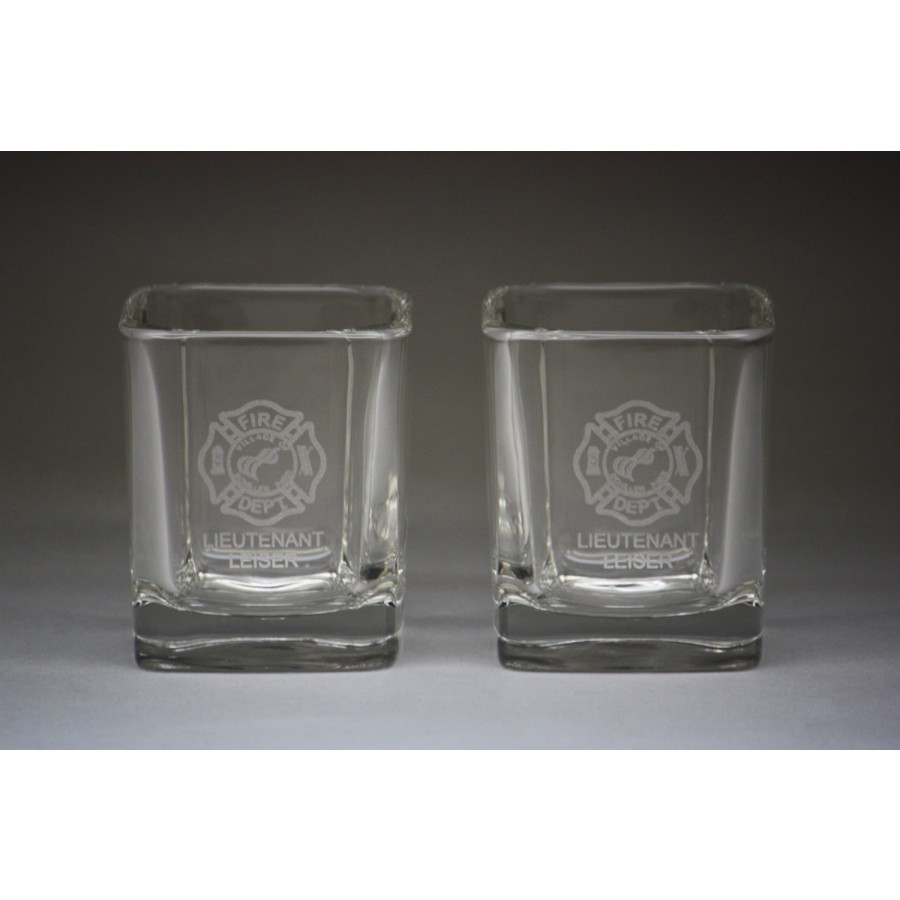 Square Frosted / Etched Labels