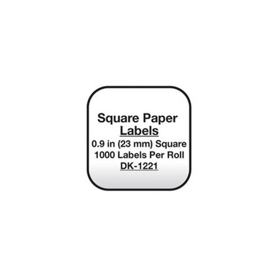 Square Paper Label Printing