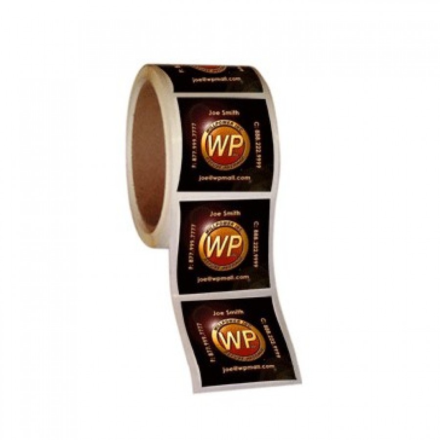 Square Roll Labels Printing