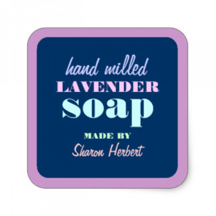 Square Soap Labels