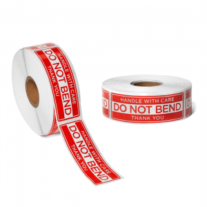 Do Not Bend Stickers