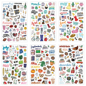 Holiday Sticker Packs
