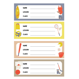 Label Sheets for Kids