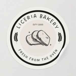 Oven-Safe Round Stickers