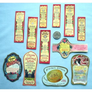 Die Cut Household Labels