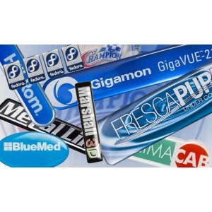 Die Cut Resin Domed Labels Printing