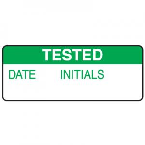 Rectangular Durable Laminated Labels