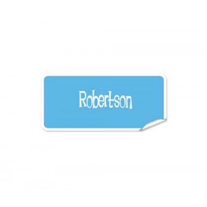 Household Rectangle Labels