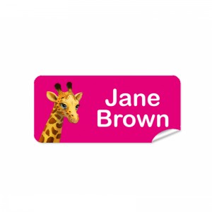 Rectangle Kids Labels