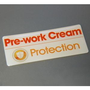 Rectangle Resin Domed Labels Printing