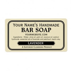Rectangle Soap Labels