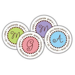 Household Round Labels