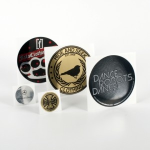 Round Kiss Cut Labels