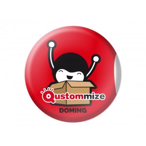 Round Resin Domed Labels Printing