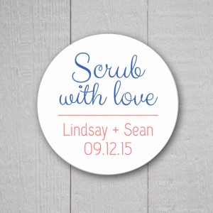 Body Product Round Labels