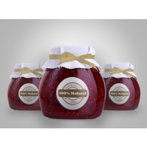 Round Nutraceutical Product Label Printing