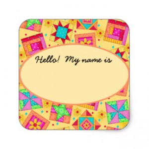 Block-Out Square Vinyl Labels