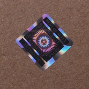 Square 3D Hologram Labels