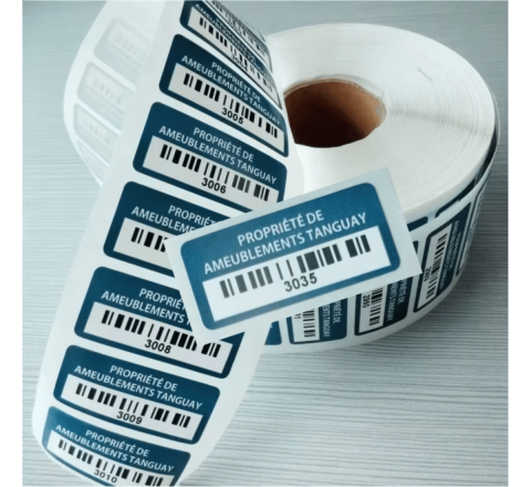 Asset Tag Stickers