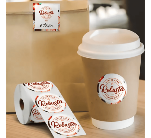 Cup Sleeve Stickers