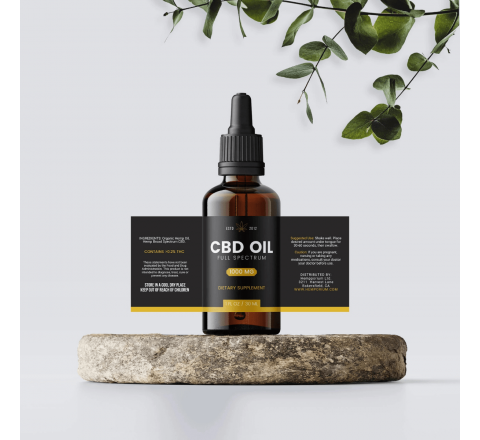CBD Product Stickers