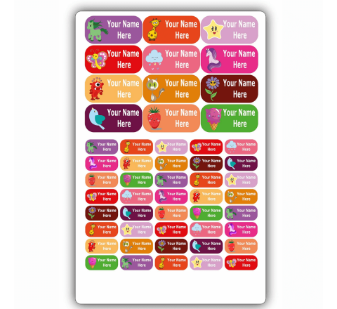 School Name Labels