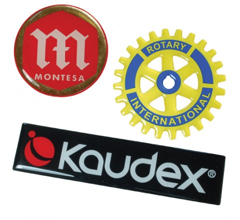 Custom Resin Domed Labels Printing
