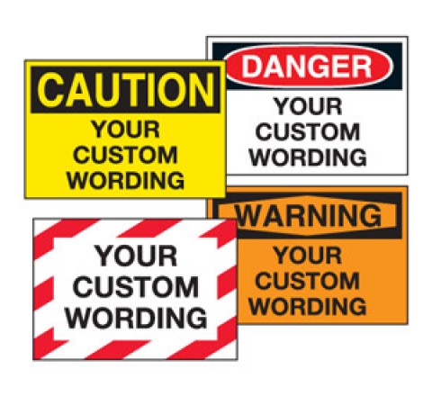 Custom Warning Labels 